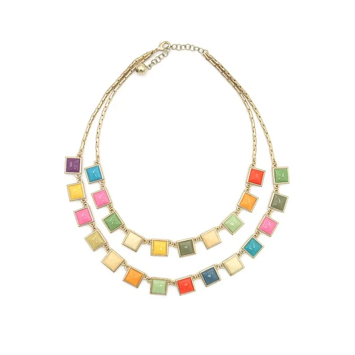 Πολύχρωμο κολιέ