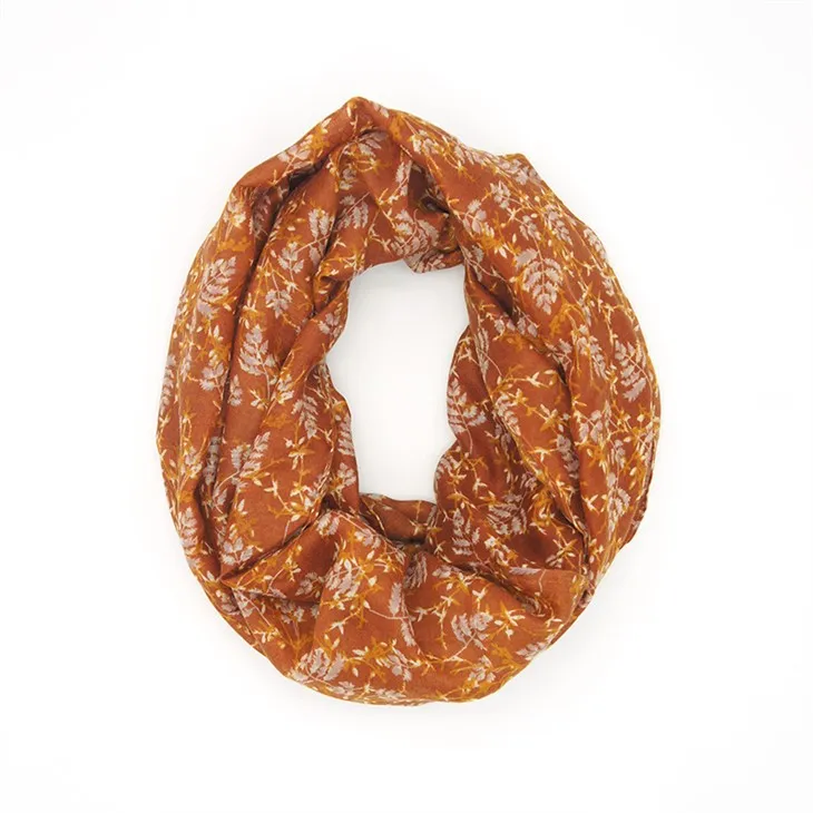 Κόκκινα φλοράλ κασκόλ για γυναίκες